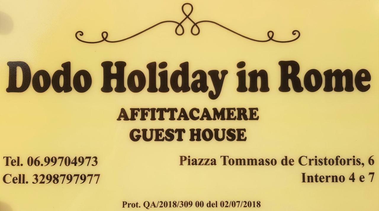 Dodo Holiday In Rome Hotel Buitenkant foto